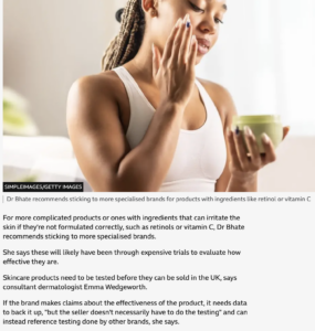 dermatologist skincare